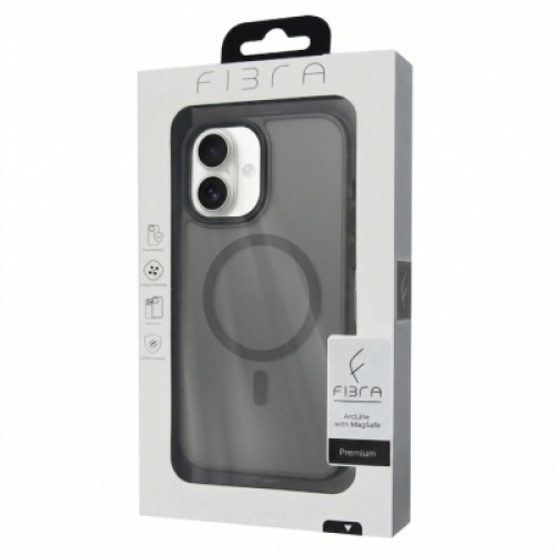 Чехол для мобильного телефона BeCover FIBRA ArcLine MagSafe Apple iPhone 17 Gray (715374)