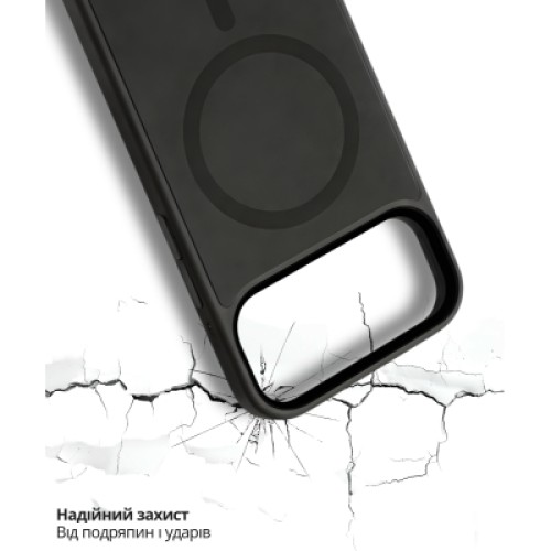 Чехол для мобильного телефона BeCover FIBRA ArcLine MagSafe Apple iPhone 17 Pro Black (715381)