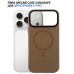 Чехол для мобильного телефона BeCover FIBRA ArcLine MagSafe Apple iPhone 17 Pro Brown (715383)