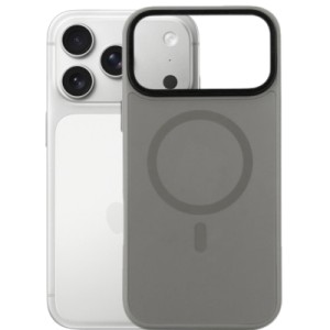 Чохол до мобільного телефона BeCover FIBRA ArcLine MagSafe Apple iPhone 17 Pro Gray (715384)