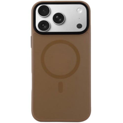 Чехол для мобильного телефона BeCover FIBRA ArcLine MagSafe Apple iPhone 17 Pro Max Brown (715388)