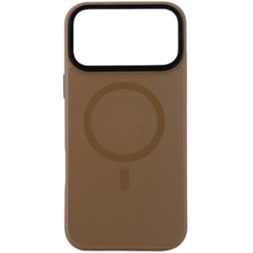Чехол для мобильного телефона BeCover FIBRA ArcLine MagSafe Apple iPhone 17 Pro Max Brown (715388)