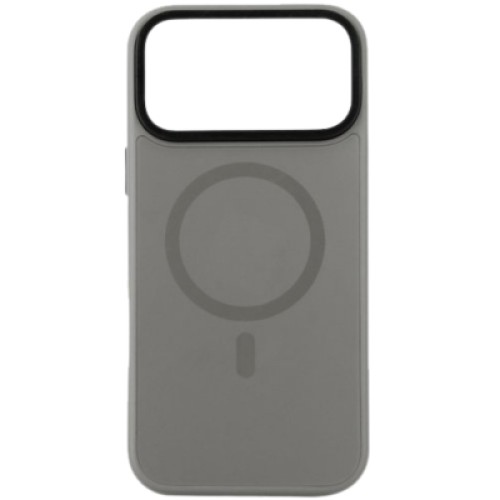 Чехол для мобильного телефона BeCover FIBRA ArcLine MagSafe Apple iPhone 17 Pro Max Gray (715389)