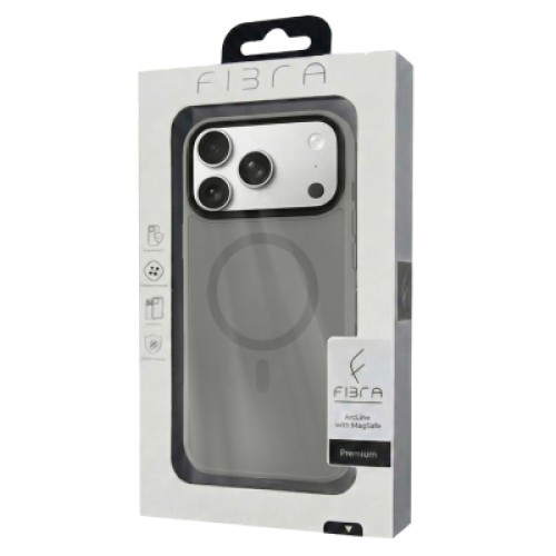 Чехол для мобильного телефона BeCover FIBRA ArcLine MagSafe Apple iPhone 17 Pro Max Gray (715389)