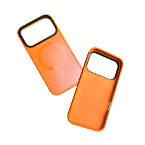 Чехол для мобильного телефона BeCover FIBRA ArcLine MagSafe Apple iPhone 17 Pro Orange (715385)