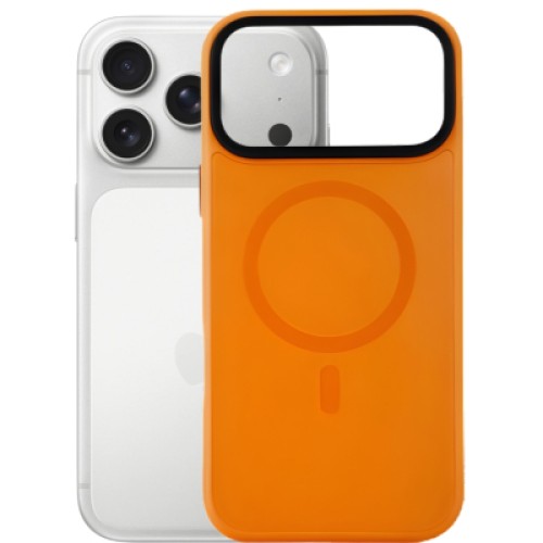 Чехол для мобильного телефона BeCover FIBRA ArcLine MagSafe Apple iPhone 17 Pro Orange (715385)