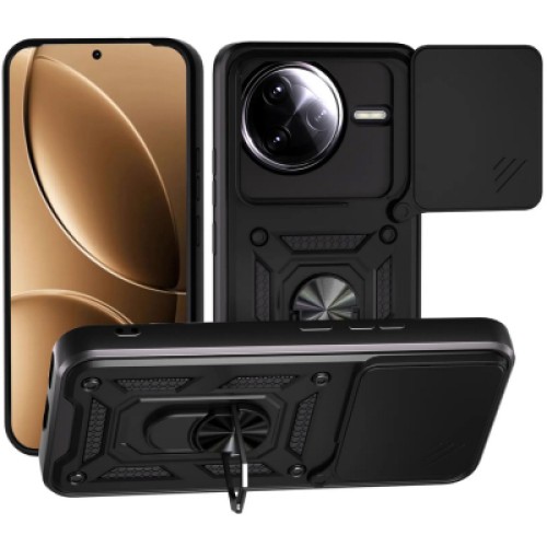 Чехол для мобильного телефона BeCover Military Poco F7 Ultra Black (715400) Чехол для мобильного телефона BeCover Military Poco F7 Ultra Black (715400)
