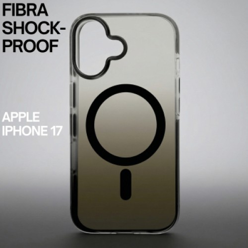Чехол для мобильного телефона BeCover FIBRA Shock-Proof MagSafe Apple iPhone 17 Black (715439)