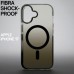 Чехол для мобильного телефона BeCover FIBRA Shock-Proof MagSafe Apple iPhone 17 Black (715439)