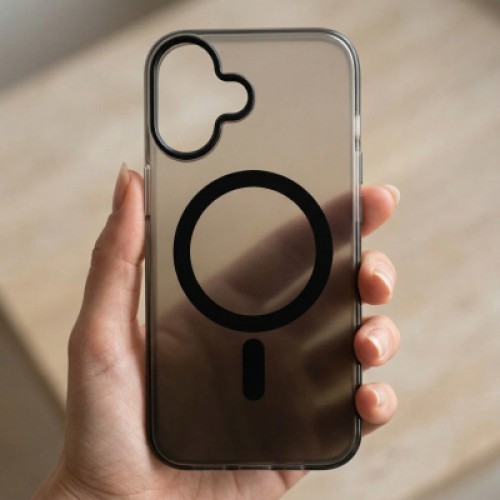 Чехол для мобильного телефона BeCover FIBRA Shock-Proof MagSafe Apple iPhone 17 Black (715439)