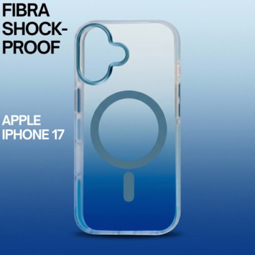Чехол для мобильного телефона BeCover FIBRA Shock-Proof MagSafe Apple iPhone 17 Blue (715440)