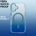 Чехол для мобильного телефона BeCover FIBRA Shock-Proof MagSafe Apple iPhone 17 Blue (715440)