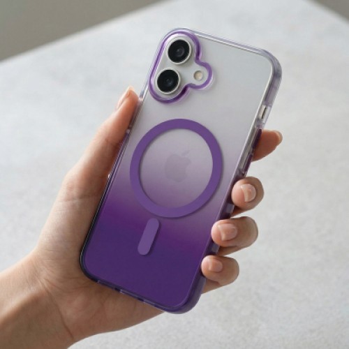 Чехол для мобильного телефона BeCover FIBRA Shock-Proof MagSafe Apple iPhone 17 Deep Purple (715442)
