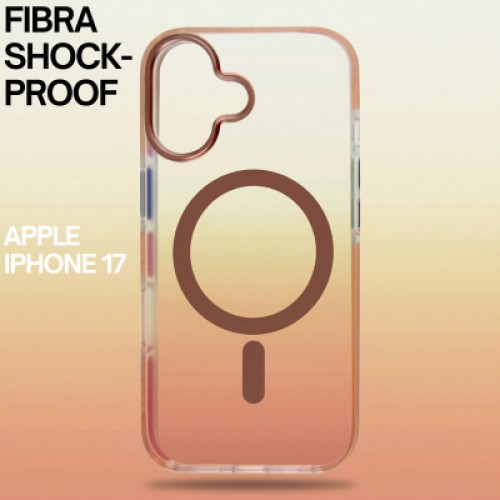 Чехол для мобильного телефона BeCover FIBRA Shock-Proof MagSafe Apple iPhone 17 Deserted (715443)