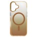 Чехол для мобильного телефона BeCover FIBRA Shock-Proof MagSafe Apple iPhone 17 Gold (715444)