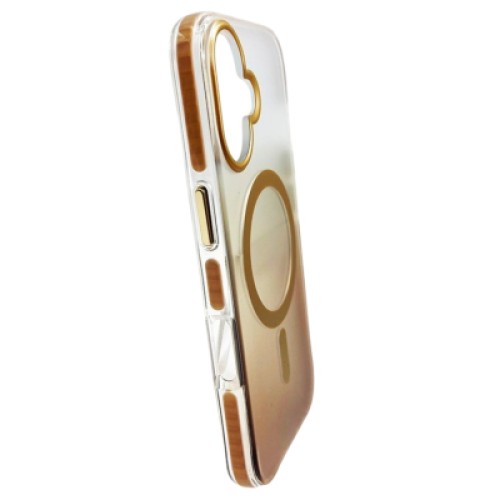 Чехол для мобильного телефона BeCover FIBRA Shock-Proof MagSafe Apple iPhone 17 Gold (715444)
