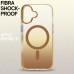 Чехол для мобильного телефона BeCover FIBRA Shock-Proof MagSafe Apple iPhone 17 Gold (715444)