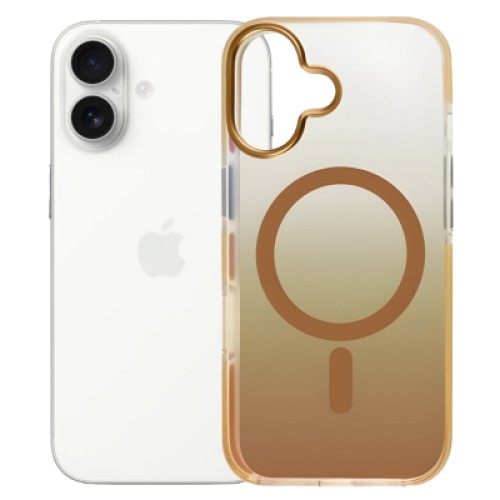 Чехол для мобильного телефона BeCover FIBRA Shock-Proof MagSafe Apple iPhone 17 Gold (715444)