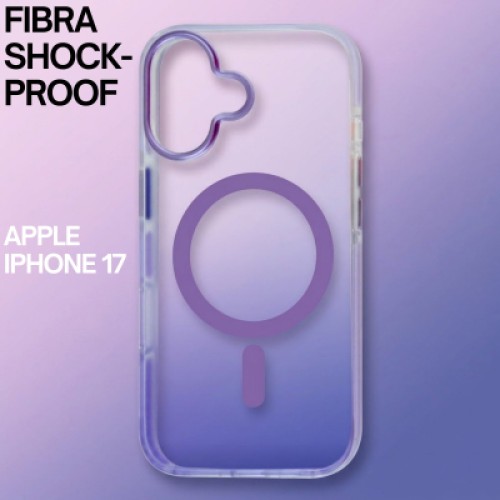 Чехол для мобильного телефона BeCover FIBRA Shock-Proof MagSafe Apple iPhone 17 Light Purple (715445)