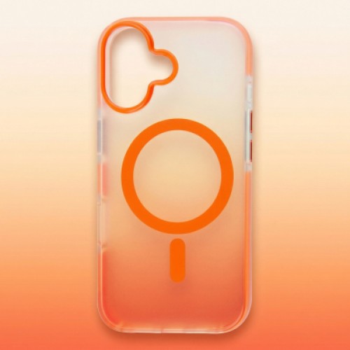 Чехол для мобильного телефона BeCover FIBRA Shock-Proof MagSafe Apple iPhone 17 Orange (715446)