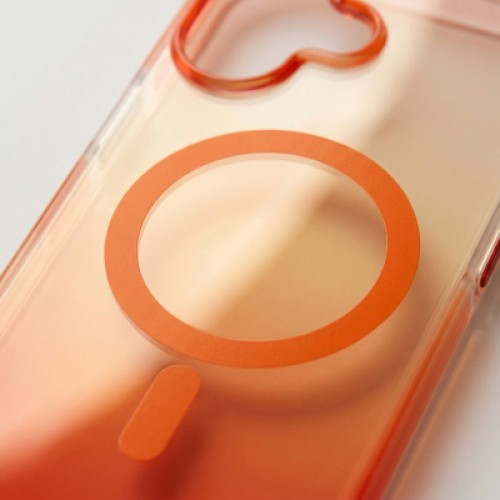 Чехол для мобильного телефона BeCover FIBRA Shock-Proof MagSafe Apple iPhone 17 Orange (715446)