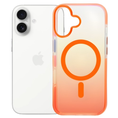 Чехол для мобильного телефона BeCover FIBRA Shock-Proof MagSafe Apple iPhone 17 Orange (715446)