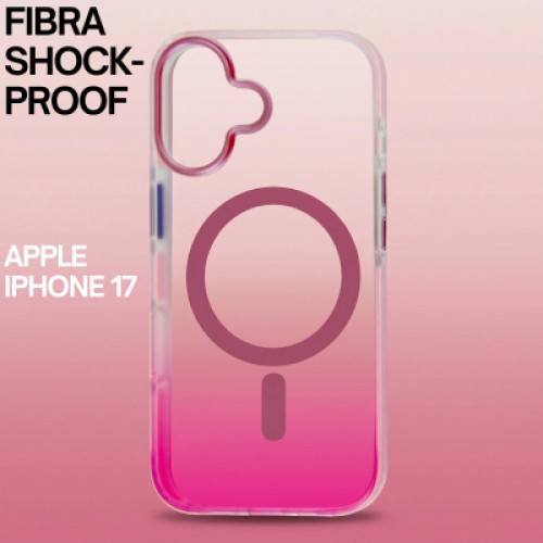 Чехол для мобильного телефона BeCover FIBRA Shock-Proof MagSafe Apple iPhone 17 Pink (715447)