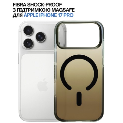 Чехол для мобильного телефона BeCover FIBRA Shock-Proof MagSafe Apple iPhone 17 Pro Clay (715462)