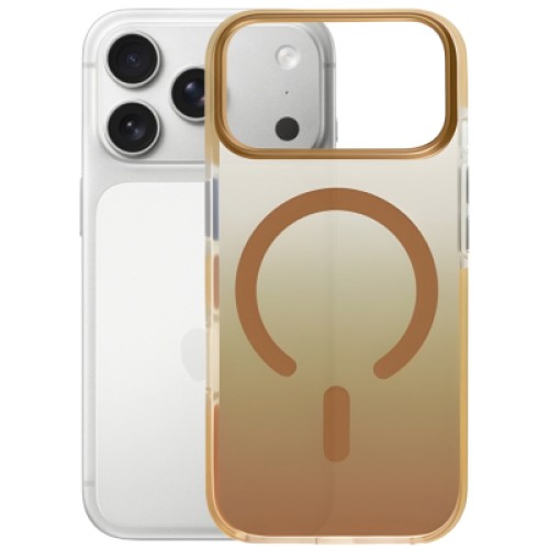 Чехол для мобильного телефона BeCover FIBRA Shock-Proof MagSafe Apple iPhone 17 Pro Max Gold (715471)