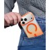 Чехол для мобильного телефона BeCover FIBRA Shock-Proof MagSafe Apple iPhone 17 Pro Orange (715465)