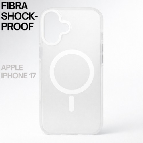 Чехол для мобильного телефона BeCover FIBRA Shock-Proof MagSafe Apple iPhone 17 White (715448)