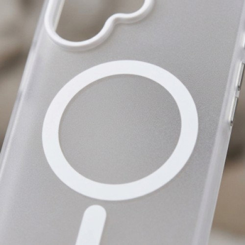 Чехол для мобильного телефона BeCover FIBRA Shock-Proof MagSafe Apple iPhone 17 White (715448)