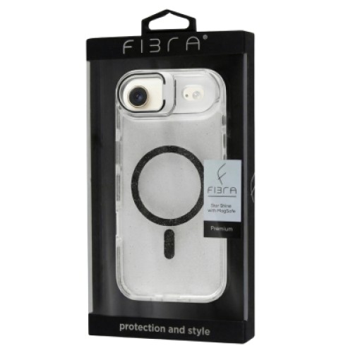 Чехол для мобильного телефона BeCover FIBRA Star Shine MagSafe Apple iPhone 17 Air Black (715418)