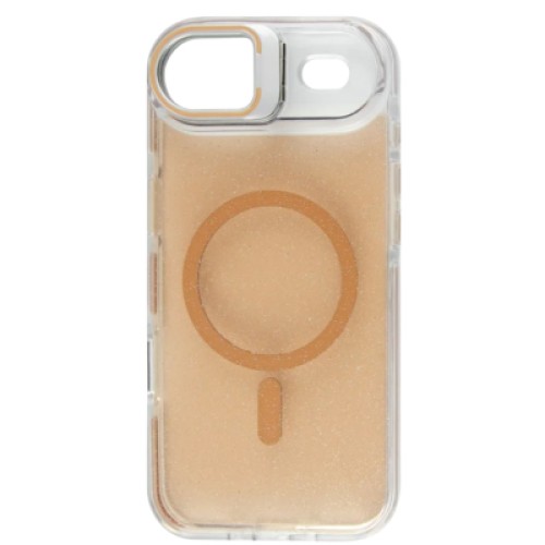 Чехол для мобильного телефона BeCover FIBRA Star Shine MagSafe Apple iPhone 17 Air Desert Gold (715419)