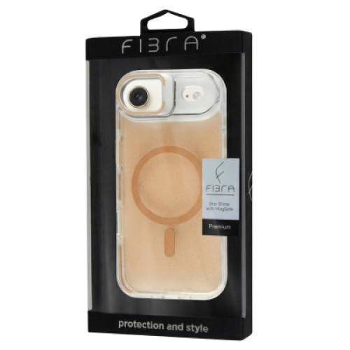 Чехол для мобильного телефона BeCover FIBRA Star Shine MagSafe Apple iPhone 17 Air Desert Gold (715419)