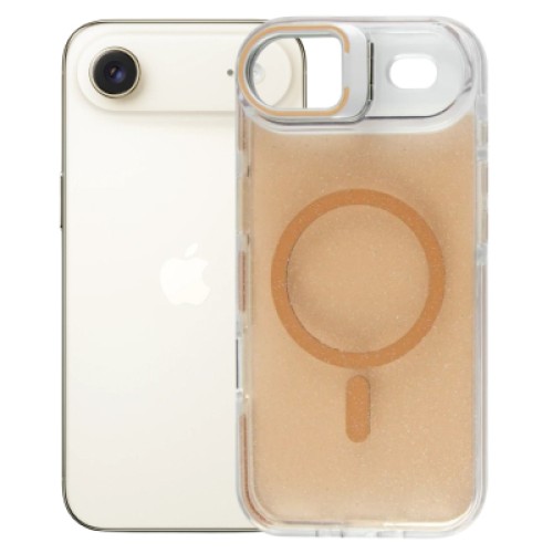 Чехол для мобильного телефона BeCover FIBRA Star Shine MagSafe Apple iPhone 17 Air Desert Gold (715419)