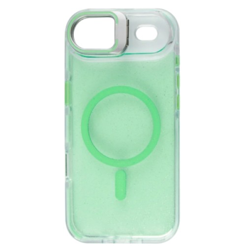 Чехол для мобильного телефона BeCover FIBRA Star Shine MagSafe Apple iPhone 17 Air Green (715420)