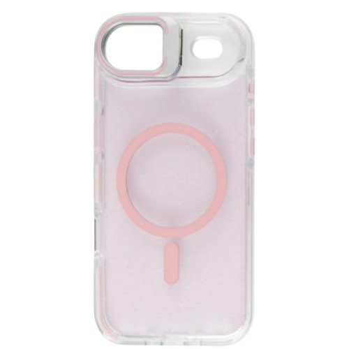 Чехол для мобильного телефона BeCover FIBRA Star Shine MagSafe Apple iPhone 17 Air Light Pink (715421)