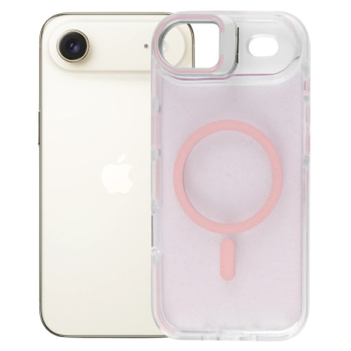 Чехол для мобильного телефона BeCover FIBRA Star Shine MagSafe Apple iPhone 17 Air Light Pink (715421)
