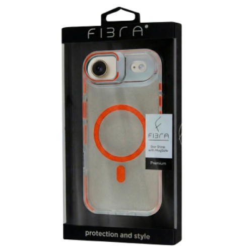 Чехол для мобильного телефона BeCover FIBRA Star Shine MagSafe Apple iPhone 17 Air Orange (715422)