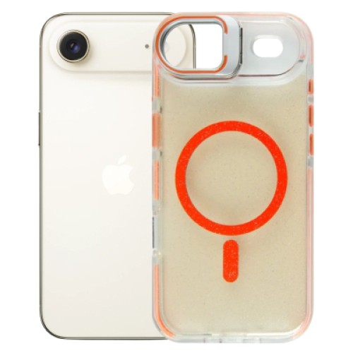 Чехол для мобильного телефона BeCover FIBRA Star Shine MagSafe Apple iPhone 17 Air Orange (715422)