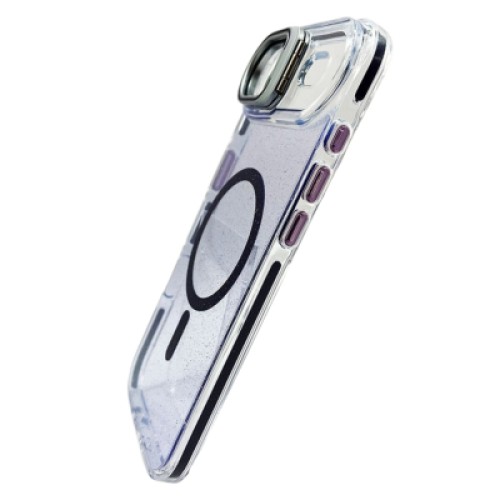 Чехол для мобильного телефона BeCover FIBRA Star Shine MagSafe Apple iPhone 17 Air Purple (715423)