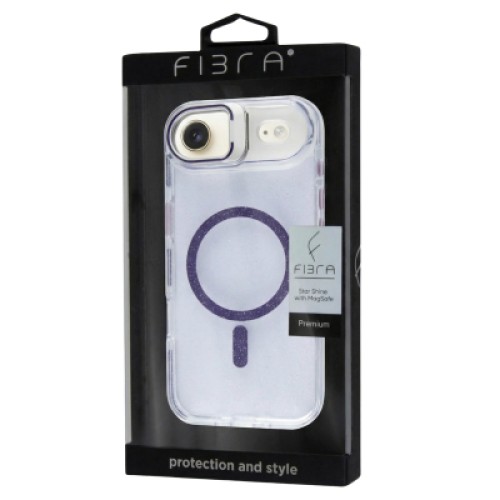 Чехол для мобильного телефона BeCover FIBRA Star Shine MagSafe Apple iPhone 17 Air Purple (715423)