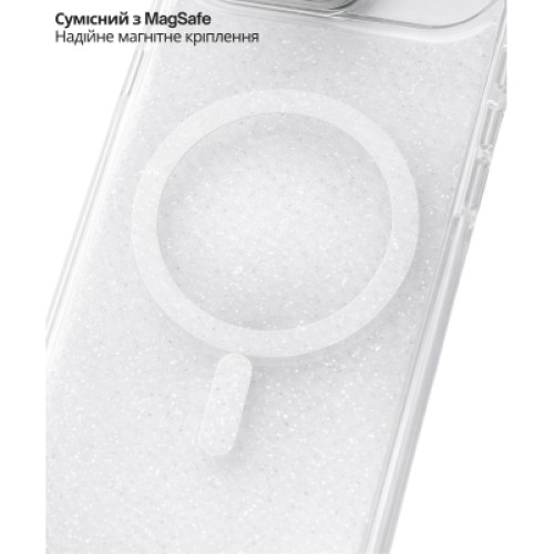 Чехол для мобильного телефона BeCover FIBRA Star Shine MagSafe Apple iPhone 17 Air White (715424)