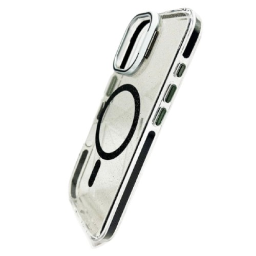 Чехол для мобильного телефона BeCover FIBRA Star Shine MagSafe Apple iPhone 17 Black (715411)