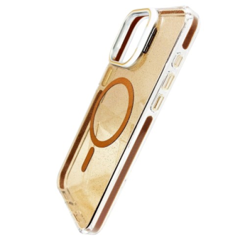 Чехол для мобильного телефона BeCover FIBRA Star Shine MagSafe Apple iPhone 17 Desert Gold (715412)