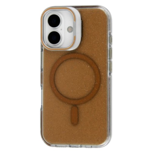 Чехол для мобильного телефона BeCover FIBRA Star Shine MagSafe Apple iPhone 17 Desert Gold (715412)