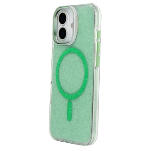 Чехол для мобильного телефона BeCover FIBRA Star Shine MagSafe Apple iPhone 17 Green (715413)