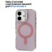 Чехол для мобильного телефона BeCover FIBRA Star Shine MagSafe Apple iPhone 17 Light Pink (715414)