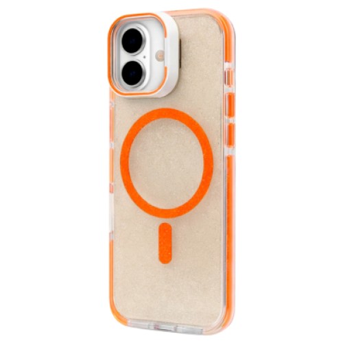 Чехол для мобильного телефона BeCover FIBRA Star Shine MagSafe Apple iPhone 17 Orange (715415)
